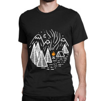 Camping And Bonfire Classic T-shirt | Artistshot