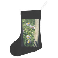 Porch Rail Aster Holiday Stocking | Artistshot