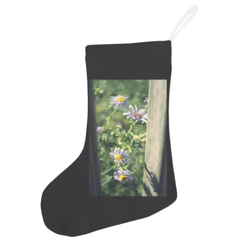 Porch Rail Aster Holiday Stocking | Artistshot