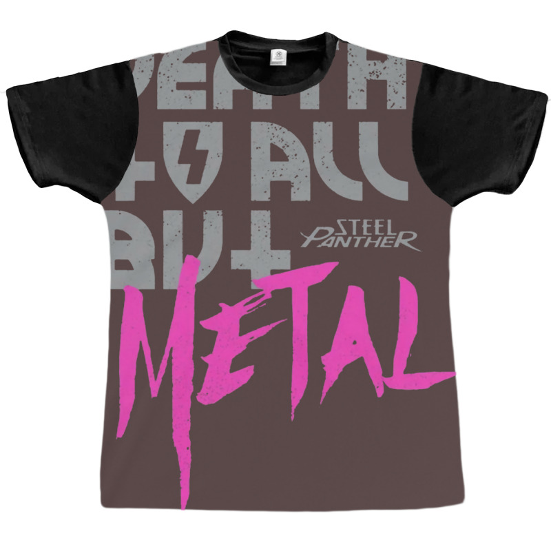 Steel Panther   Death To All But Metal Graphic T-shirt by baylontajrinf | Artistshot