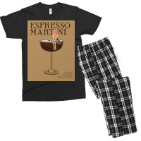 The Espresso Martini Cocktail Men's T-shirt Pajama Set | Artistshot