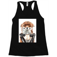 Morning Fox - Cute Coffee Animal Racerback Tank | Artistshot