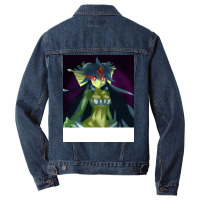 Angry Giga Mermaid Men Denim Jacket | Artistshot