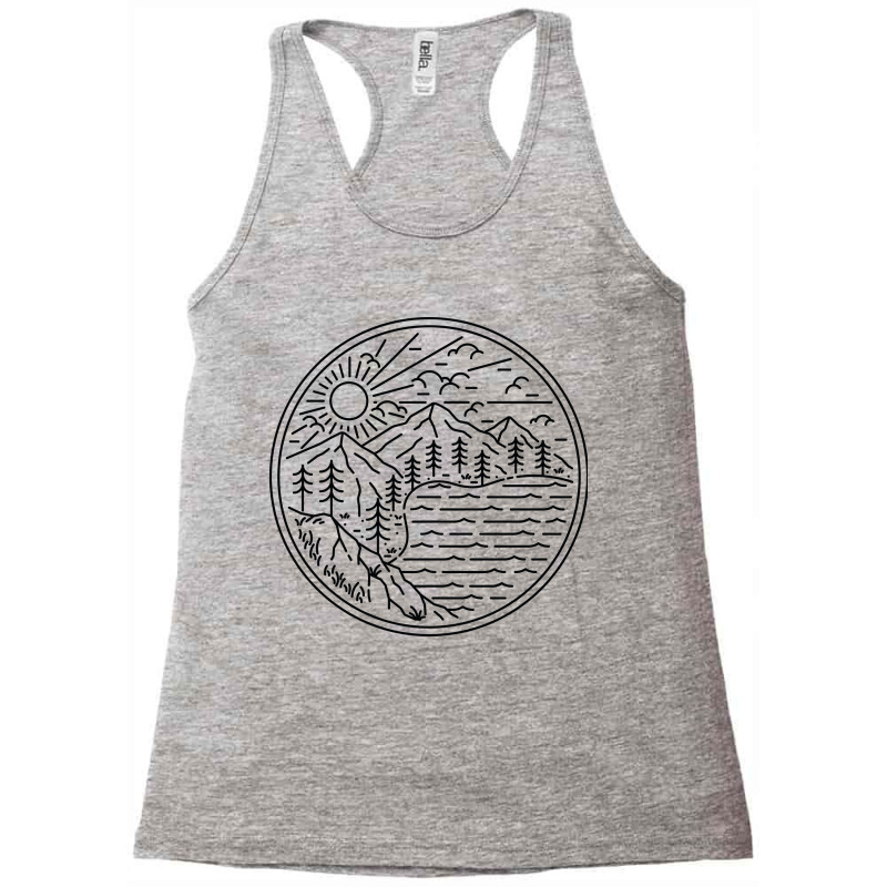 Lake Racerback Tank by Quilimo | Artistshot