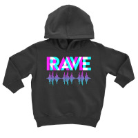 Rave Techno Music Synthesizer Dj Gift Raver T Shirt Toddler Hoodie | Artistshot