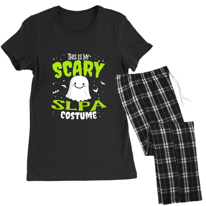 Funny Halloween This Is My Scary Slpa Custome Speech Aide Premium Women's Pajamas Set by JennetteMichelleBrink | Artistshot