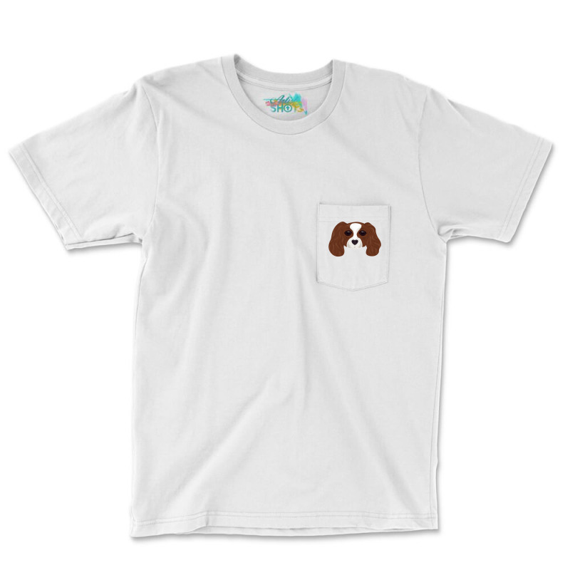 Cavalier King Charles Spaniel Pocket T-Shirt by ramdelisney6 | Artistshot