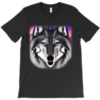 Wolf Head Design Art Predator Face Imprint With Wild Animal T Shirt T-shirt | Artistshot