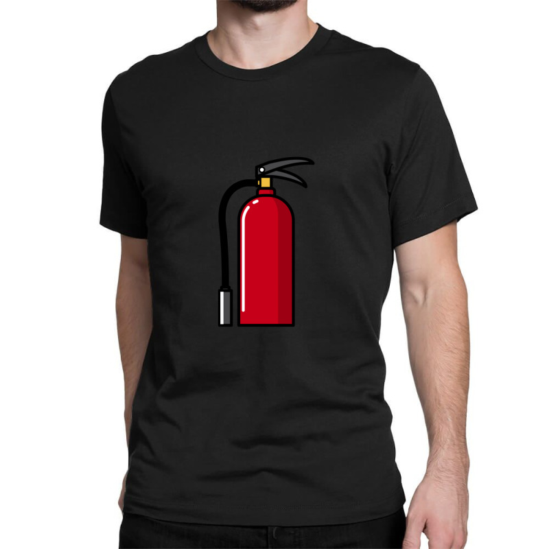 Fire Extinguisher 11 Classic T-shirt by IsabelConstance | Artistshot