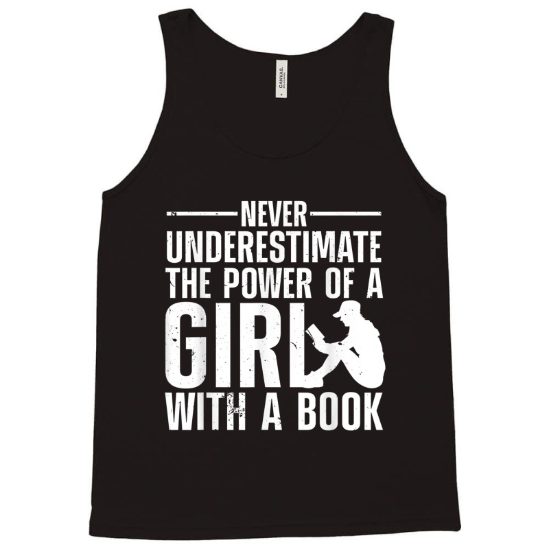 Funny Reading For Women Girls Bookworm Novel Book Lover Tank Top by JennetteMichelleBrink | Artistshot