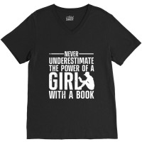 Funny Reading For Women Girls Bookworm Novel Book Lover V-neck Tee | Artistshot