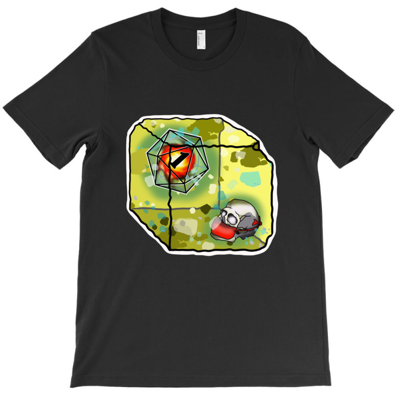 A Mask Is No Protection From A Gelatinous Cube Friend T-shirt | Artistshot