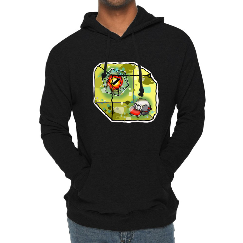 A Mask Is No Protection From A Gelatinous Cube Friend Lightweight Hoodie | Artistshot