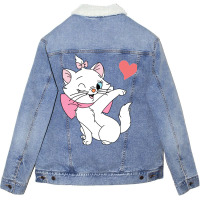 Aristocats Marie Unisex Sherpa-lined Denim Jacket | Artistshot