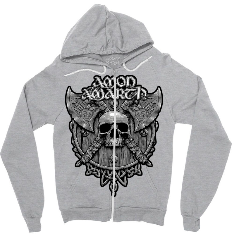 Melodic Death Metal Of Amon 1 Zipper Hoodie | Artistshot