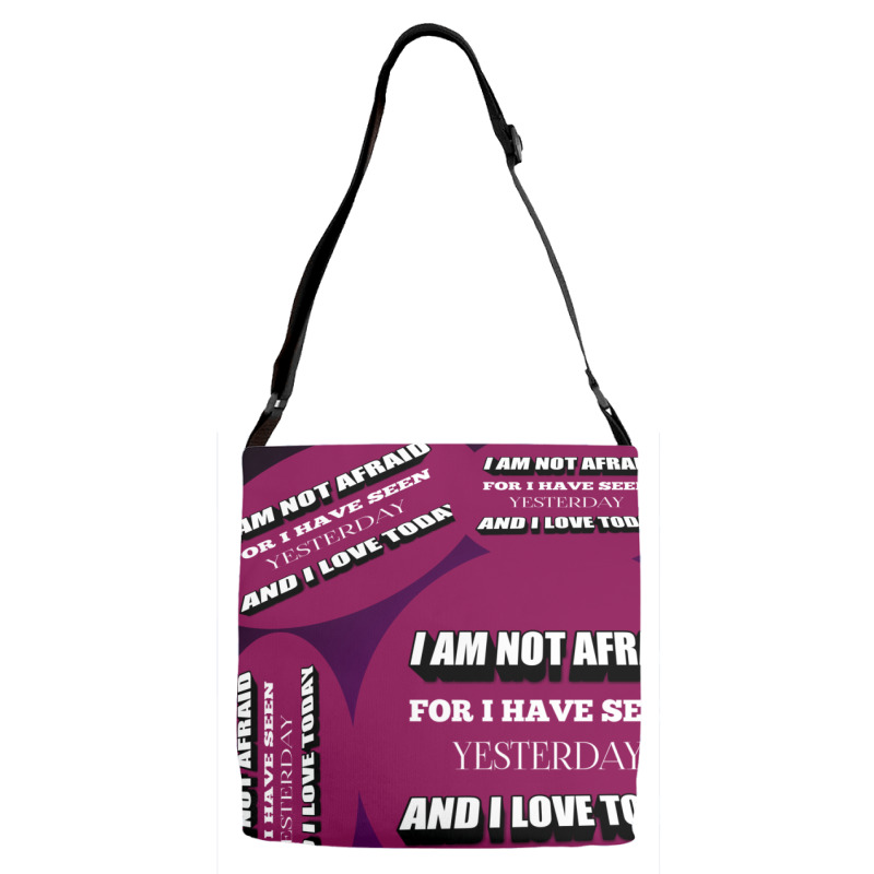 I Love Today Adjustable Strap Totes | Artistshot