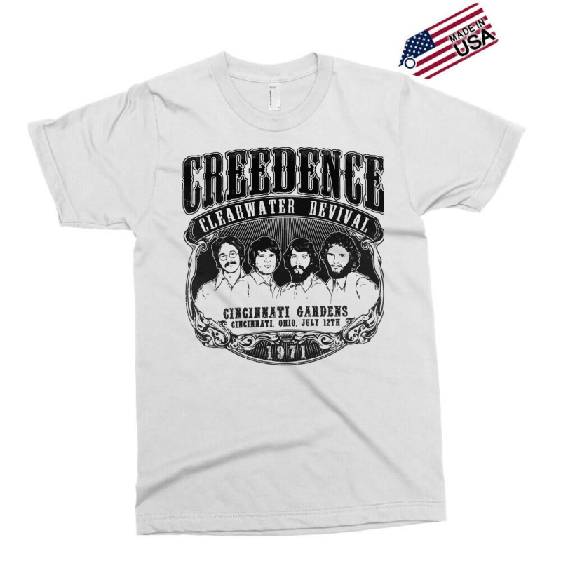 Mens Retro Creedence Clearwater Revival 1971 Brown Exclusive T-shirt | Artistshot