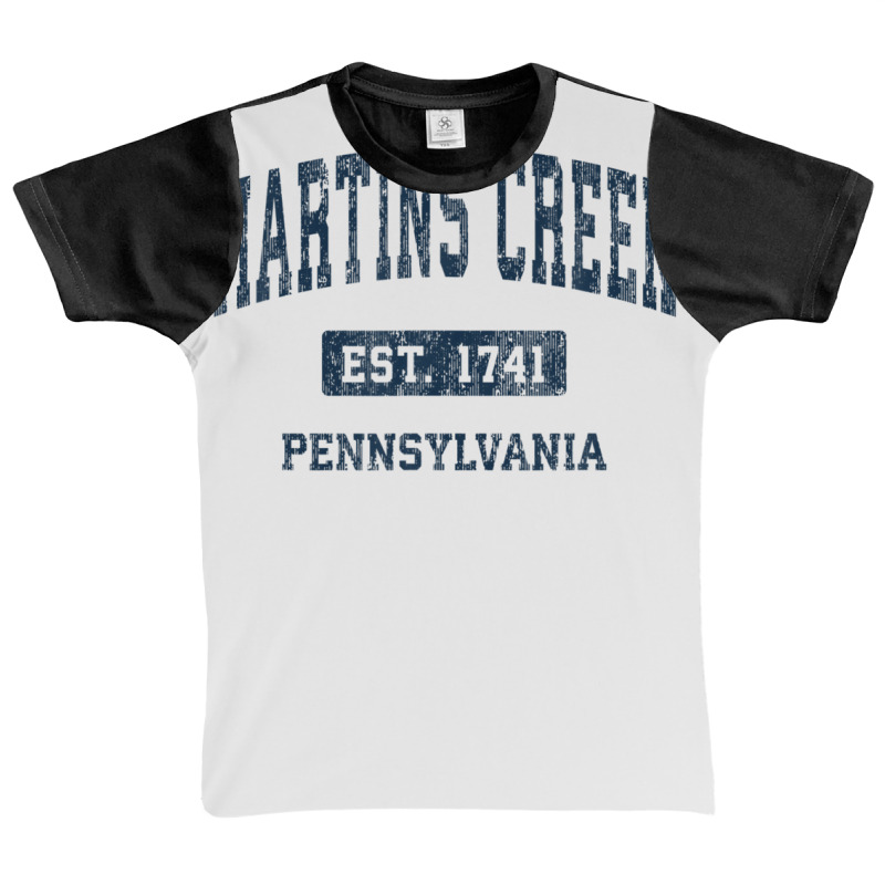 Martins Creek Pennsylvania Pa Vintage Athletic Sports Design Graphic Youth T-shirt | Artistshot