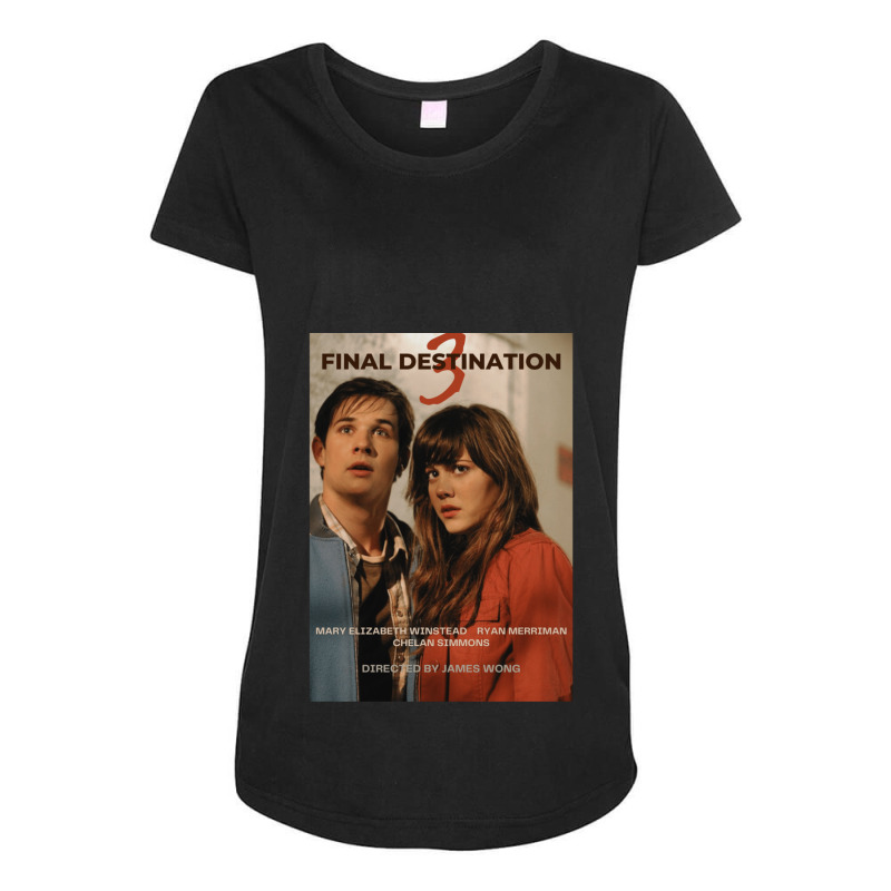 Final Destination 3 Film Maternity Scoop Neck T-shirt by ArlenMadera | Artistshot