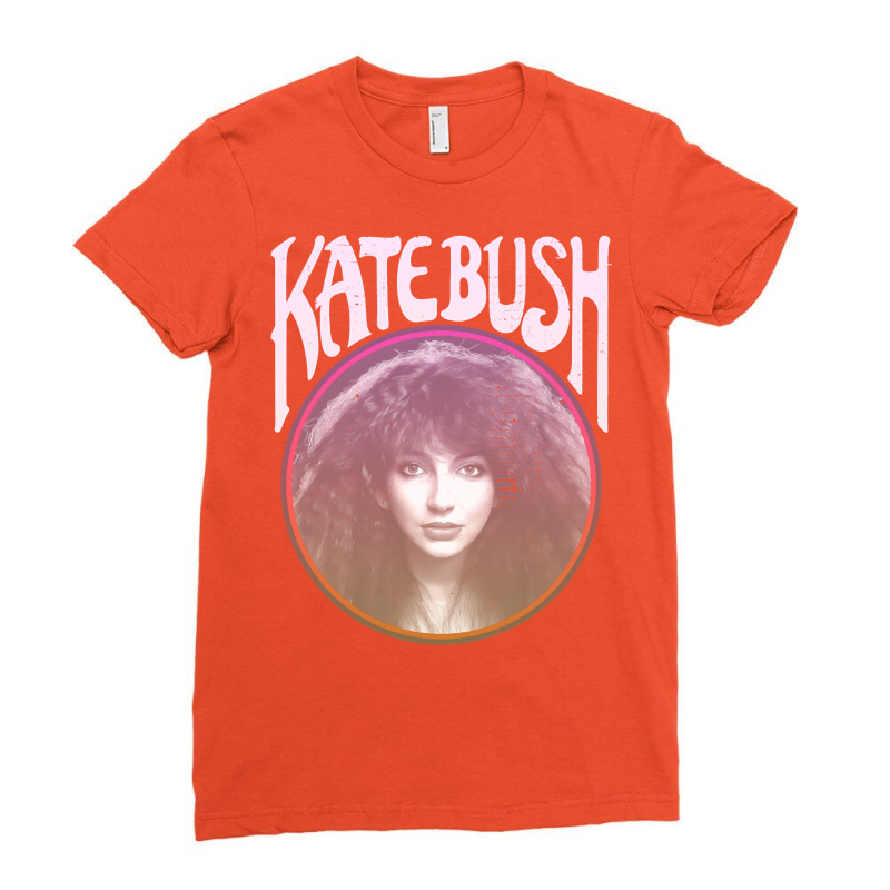 Retro Kate Bush Tribute Ladies Fitted T-Shirt by nharogearinc | Artistshot