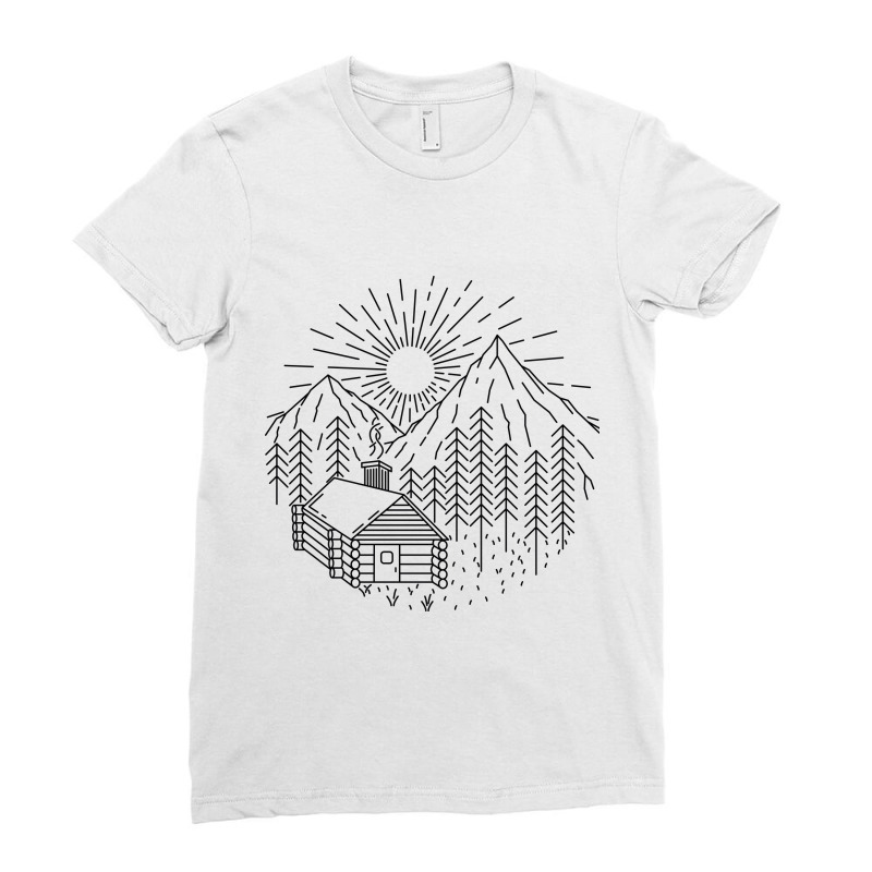 Home Sweet Home Ladies Fitted T-Shirt by Quilimo | Artistshot