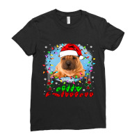 Merry Christmas Hands Sign Language Santa Shar Pei Lover154 Ladies Fitted T-shirt | Artistshot