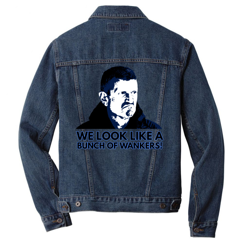 An Unimpressed Guenther Steiner Classic Men Denim Jacket | Artistshot