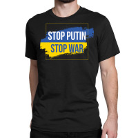 Stop Putin Classic T-shirt | Artistshot