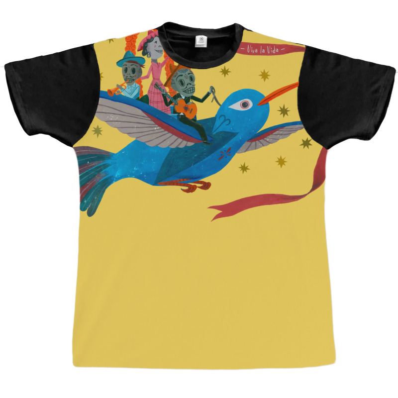 Dia De Muertos Bird (ver1) (1) Graphic T-shirt | Artistshot