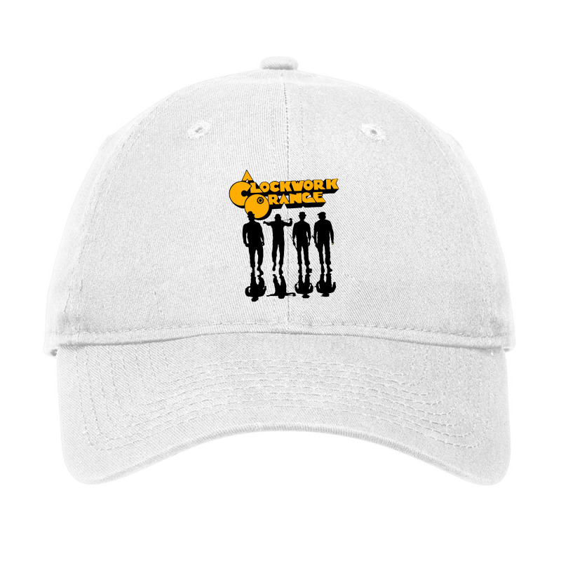 A Clockwork Orange Shadows Orange Adjustable Cap by Sabdopalon | Artistshot