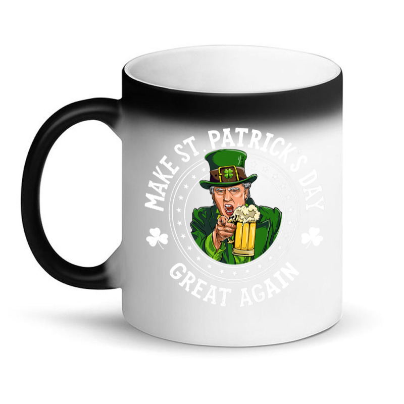 Make St Patricks Day Great Again Leprechaun Trump Shirts Magic Mug | Artistshot