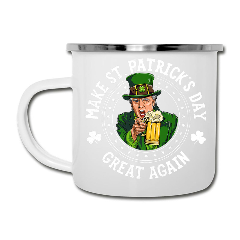 Make St Patricks Day Great Again Leprechaun Trump Shirts Camper Cup | Artistshot