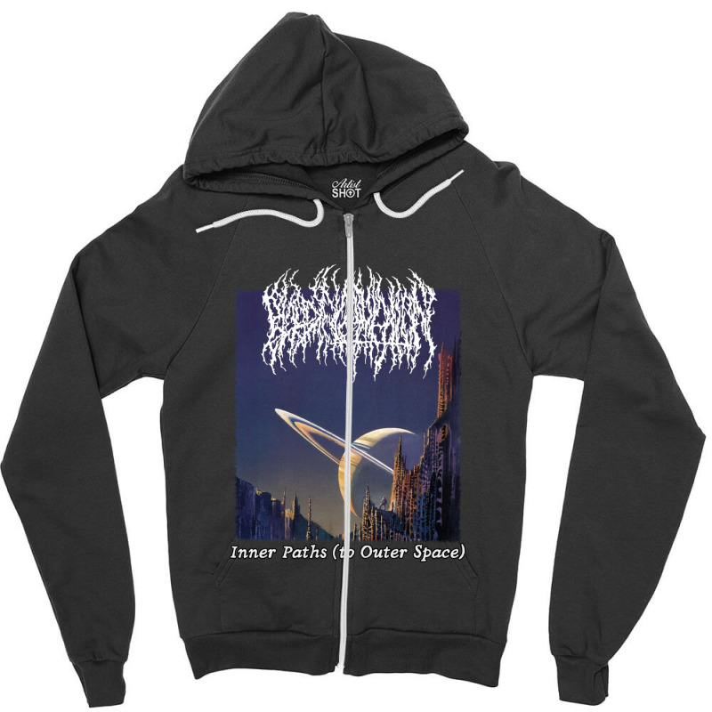 Blood Incantation  Inner Paths (to Outer Space)  Death Metal Zipper Hoodie by WilliamRobinson | Artistshot