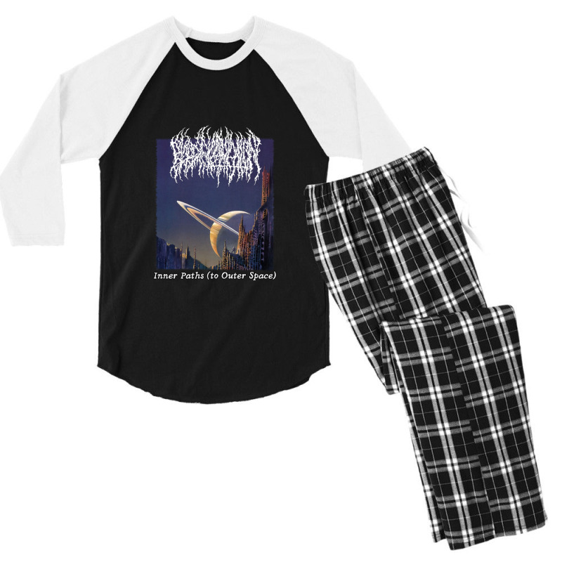 Blood Incantation  Inner Paths (to Outer Space)  Death Metal Men's 3/4 Sleeve Pajama Set by WilliamRobinson | Artistshot