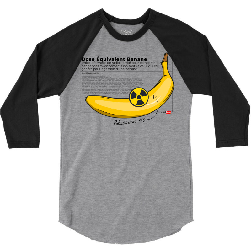 Banana Equivalent Dose Classic 3/4 Sleeve Shirt | Artistshot