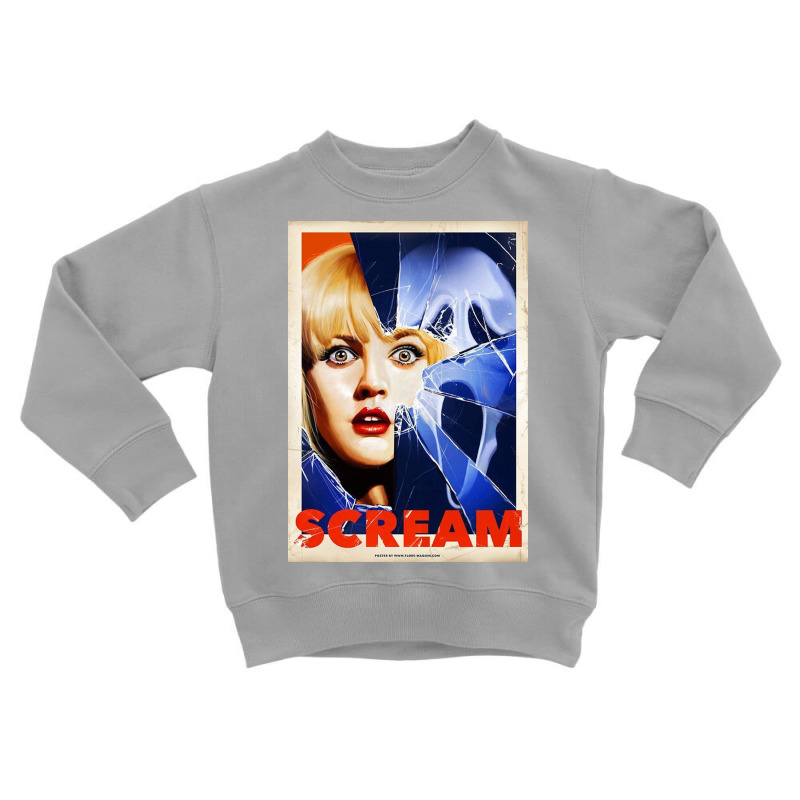 Scream Vintage Toddler Sweatshirt by davidberrya | Artistshot