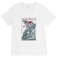 Monuments   The Cardinal V-neck Tee | Artistshot