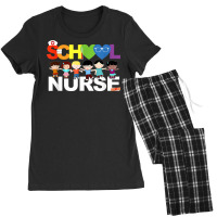 Elementary School Registered Nurse Back To School Nursing T Shirt Women's Pajamas Set | Artistshot