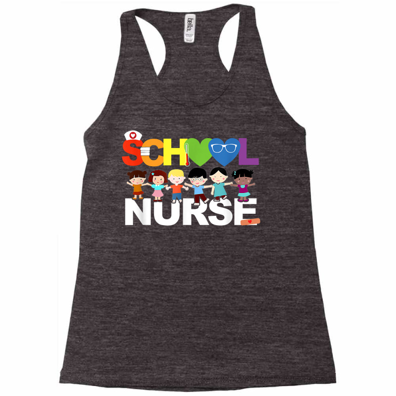 Elementary School Registered Nurse Back To School Nursing T Shirt Racerback Tank | Artistshot