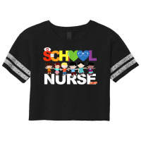 Elementary School Registered Nurse Back To School Nursing T Shirt Scorecard Crop Tee | Artistshot