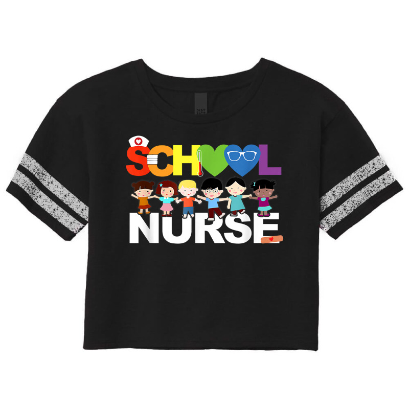 Elementary School Registered Nurse Back To School Nursing T Shirt Scorecard Crop Tee | Artistshot