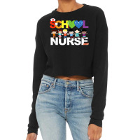 Elementary School Registered Nurse Back To School Nursing T Shirt Cropped Sweater | Artistshot