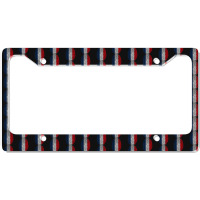 French Fingerprint France Flag Dna Cute Patriotic License Plate Frame | Artistshot