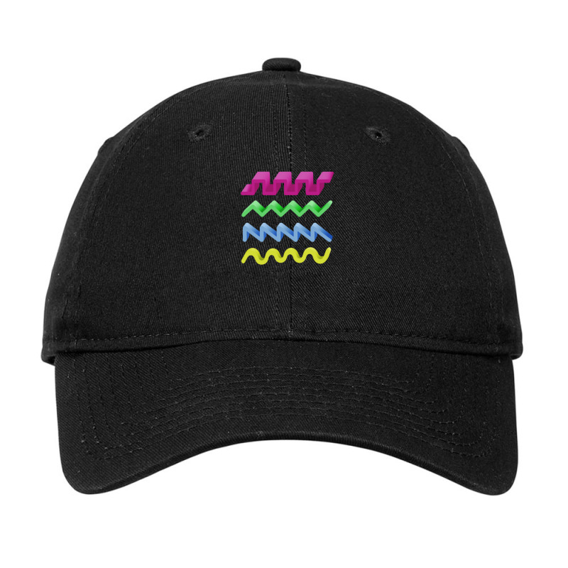 Synthesizer Waveforms 1 Adjustable Cap | Artistshot