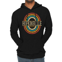 Vintage Retro Hopkinsville Kentucky Ky Women Men Souvenirs T Shirt Lightweight Hoodie | Artistshot