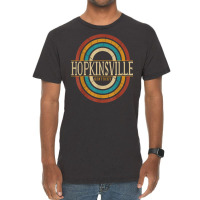 Vintage Retro Hopkinsville Kentucky Ky Women Men Souvenirs T Shirt Vintage T-shirt | Artistshot