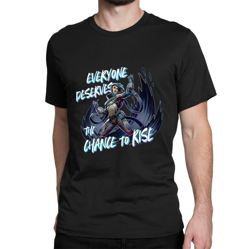 Apex Legends Holospray Catalyst Everyone Deserves The Chance To Rise Classic T-shirt by JemmaLyna | Artistshot