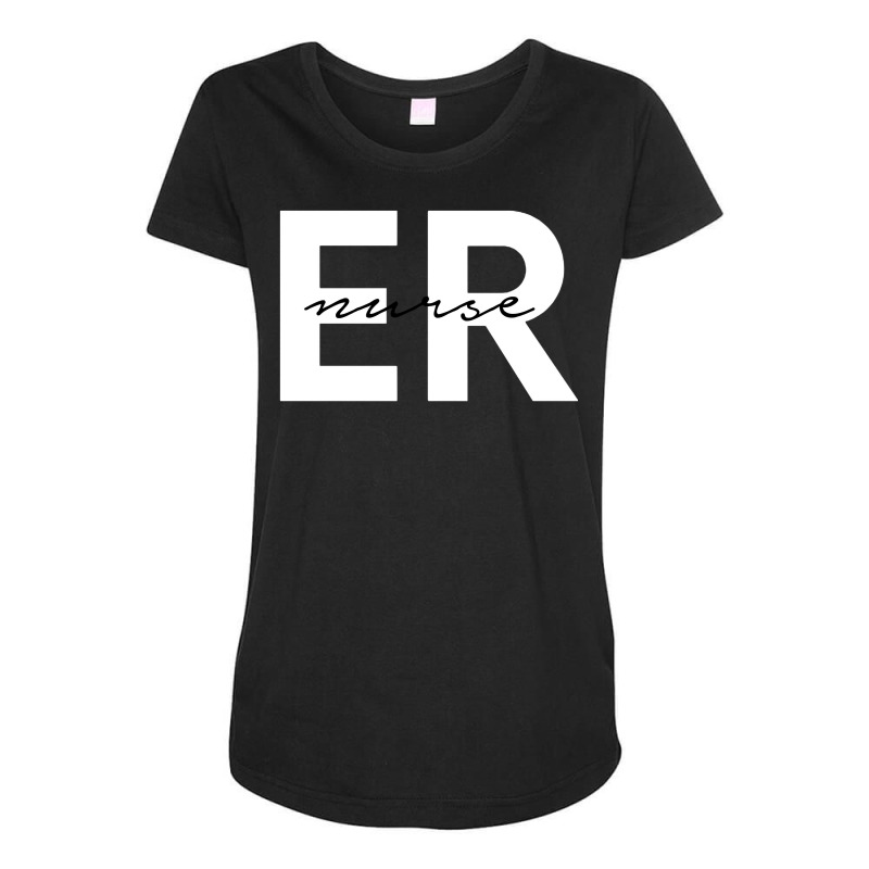 Emergency Room Er Nurse Registered Nurse V Neck Sweatshirt Maternity Scoop Neck T-shirt | Artistshot