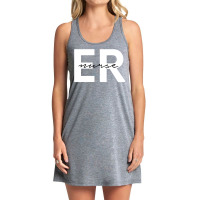 Emergency Room Er Nurse Registered Nurse V Neck Sweatshirt Tank Dress | Artistshot