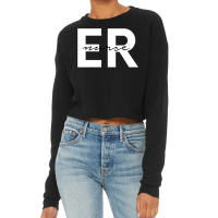 Emergency Room Er Nurse Registered Nurse V Neck Sweatshirt Cropped Sweater | Artistshot